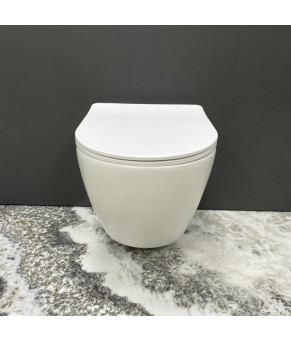 Подвесной унитаз VBI VULCANO WHITE MATT (VBI-020415)