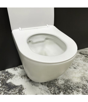 Подвесной унитаз VBI VULCANO WHITE MATT (VBI-020415)