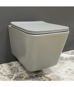 Подвесной унитаз VBI CAPRERA GREY MATT (VBI-020303)