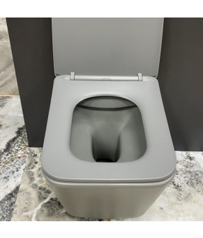 Подвесной унитаз VBI CAPRERA GREY MATT (VBI-020303)