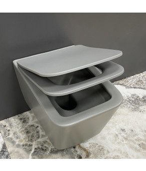 Подвесной унитаз VBI CAPRERA GREY MATT (VBI-020303)