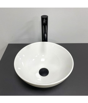 Умывальник (раковина) VBI AMALFI WHITE GLOSSY накладной (VBI-013402)