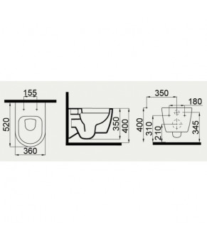 Унитаз Idevit Alfa 3104-2616