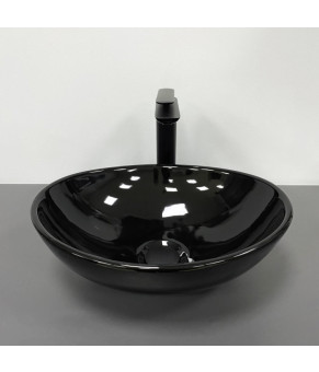 Умывальник (раковина) VBI PARMA BLACK GLOSSY накладной (VBI-011021)