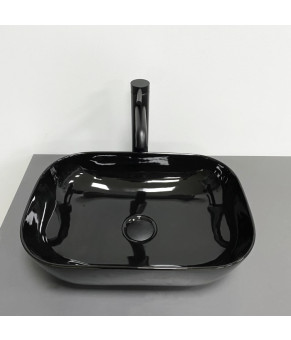 Умывальник (раковина) VBI RAVENNA BLACK GLOSSY накладной (VBI-011227)