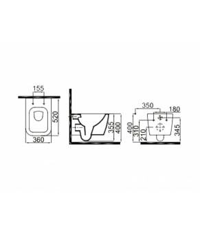 Унитаз Idevit Halley 3204-2616