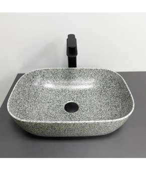 Умывальник (раковина) VBI RAVENNA SPACE GREY MATT накладной (VBI-011222)