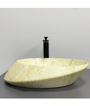 Умывальник (раковина) VBI ROTELLO BEIGE ONYX MATT накладной (VBI-017103)