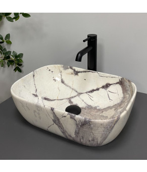 Умывальник (раковина) VBI RAVENNA SAND GLOSSY накладной (VBI-011231)