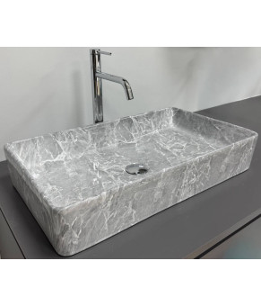 Умывальник (раковина) VBI TRIEST GREY STONE накладной (VBI-012716)