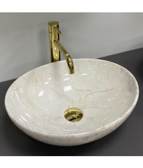 Умывальник (раковина) VBI PARMA LIGHT STONE GLOSSY накладной (VBI-011026)