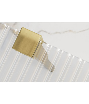 Душевая стенка REA AERO 100 INTIMO BRUSHED GOLD  (REA-K4126)