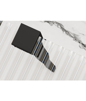 Душевая стенка REA AERO 100 INTIMO BLACK (REA-K4121)