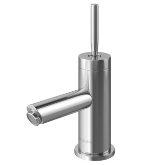 Смеситель для раковины (умывальника) KOHLMAN MAXIMA CHROME низкий (QB100M)