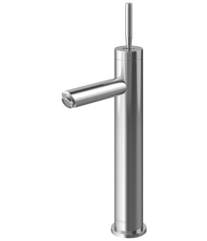 Смеситель для раковины (умывальника) KOHLMAN MAXIMA CHROME высокий (QB170M)
