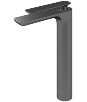 Смеситель для раковины (умывальника) KOHLMAN EXPERIENCE GRAPHITE высокий * (QB170EG)