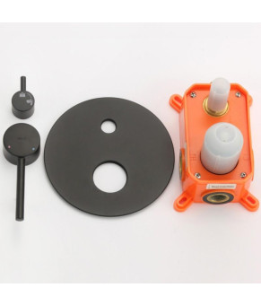 Душевая система YOKA STUDIO 30 BLACK + BOX скрытого монтажа * (BP.STUDIO 30 BLK)