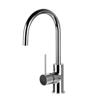 Смеситель для кухни CORSAN LUGO CHROME хром з подвижным носиком * (CMB7522CH)