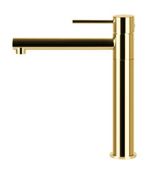 Смеситель для кухни CORSAN LUGO GOLD золототой з подвижным носиком * (CMB7521GL)