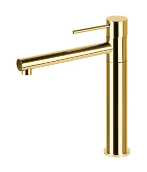 Смеситель для кухни CORSAN LUGO GOLD золототой з подвижным носиком * (CMB7521GL)