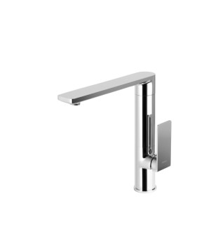 Смеситель для кухни CORSAN TRINO CHROME хром з подвижным носиком * (CMB7121CH)