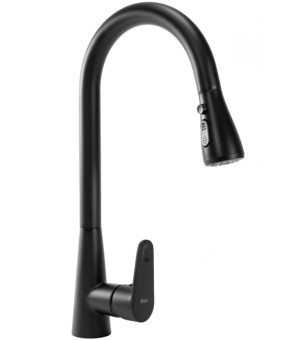 Смеситель для кухни REA MILD BLACK черный  (REA-B4800)