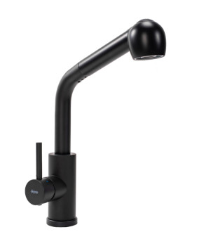 Смеситель для кухни REA TROY BLACK черный * (REA-B6300)