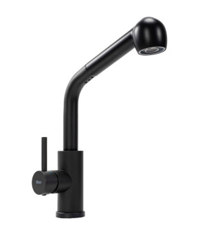 Смеситель для кухни REA TROY BLACK черный * (REA-B6300)