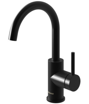 Смеситель для кухни KOHLMAN AXEL BLACK * (QB150AB)