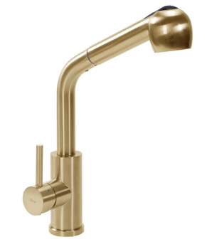Смеситель для кухни REA TROY BRUSHED GOLD матовое золото (REA-B6302)