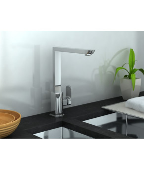 Смеситель для кухни KOHLMAN FOXAL CHROME  (QB140F)