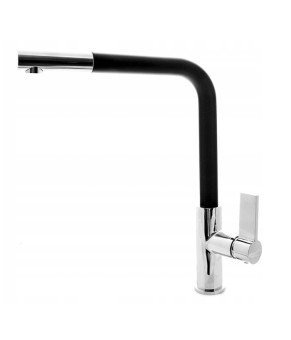 Смеситель для кухни GRANITAN LINEA BLACK+ пятнистый * (LINEA-GR)