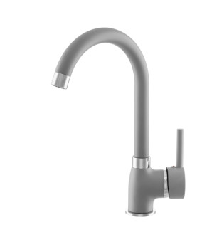 Смеситель для кухни GRANITAN BETA GREY сeрый (BB-SZ)