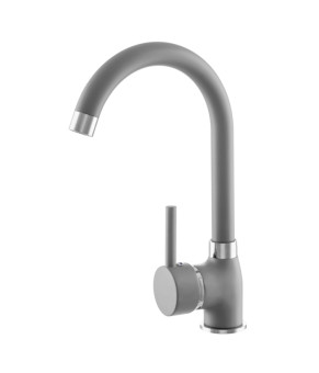Смеситель для кухни GRANITAN BETA GREY сeрый (BB-SZ)