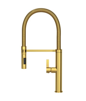 Смеситель для кухни GRANITAN FUSS GOLD золотой * (FUSS-GL)