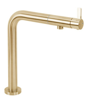 Смеситель для кухни REA COLE BRUSHED GOLD матовое золото (REA-B2720)