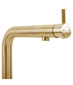 Смеситель для кухни REA COLE BRUSHED GOLD матовое золото (REA-B2720)