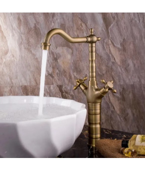 Смеситель для кухни REA RUSTICO BRUSHED GOLD золотой матовый  (REA-B5521)