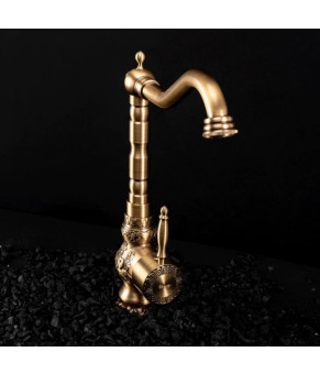 Смеситель для кухни REA VENICE ANTIQUE BRONZE (REA-B2500)