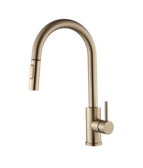 Смеситель для кухни VBI FLUSSO BRUSHED GOLD (VBI-055000BG)