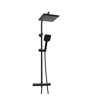 Душевой гарнитур YOKA BODO 23 BLACK с термостатом * (BP.BODO-THERM-23-BLK)