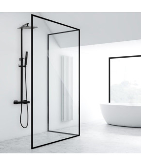 Душевой гарнитур YOKA GIRA 25 BLACK с термостатом * (BP.GIRA-THERM-25-BLK)