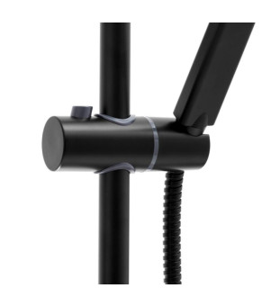 Душевой гарнитур YOKA TIKI-BLK BLACK чорный * (BP.TIKI-BLK)