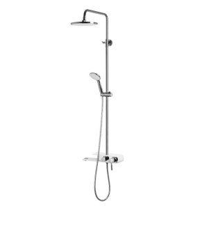 Душевой гарнитур CORSAN KLAR FIBER CHROME WHITE * (CMN002 BIAŁY)