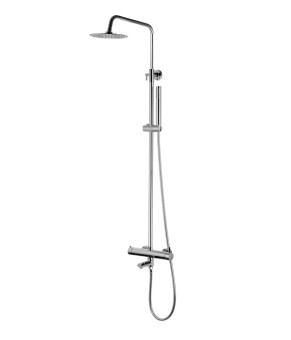 Душевой гарнитур CORSAN LUGO CHROME с изливом (CMN01MCHW)