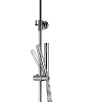 Душевой гарнитур CORSAN LUGO CHROME с термостатом и изливом * (CMN01TCHW)