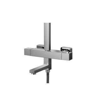 Душевой гарнитур CORSAN ANGO CHROME с термостатом и изливом (CMN02TCHW)