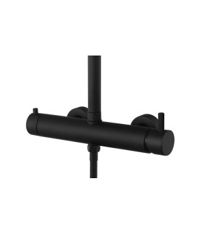 Душевой гарнитур CORSAN LUGO BLACK * (CMN01MBL)