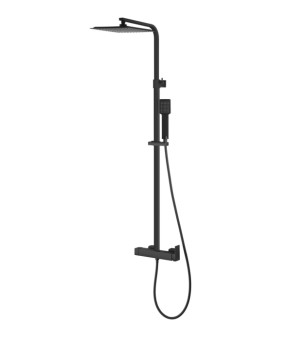 Душевой гарнитур CORSAN ANGO BLACK * (CMN02MBL)