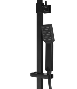 Душевой гарнитур CORSAN ANGO BLACK * (CMN02MBL)